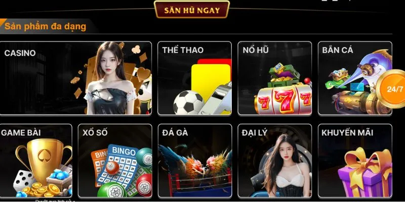 789Bet cung cấp một loạt các sản phẩm cá cược đa dạng, phong phú